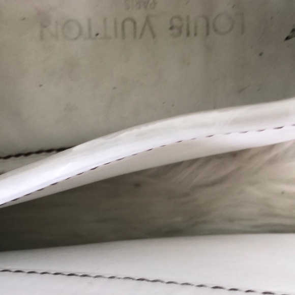 Louis Vuitton Mens White Leather Slip-On Low Top Loafer Shoes Size 13 - Picture 8 of 8